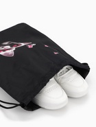 Мешок для обуви «Лапки» Stavia, 43.5×1×36 см, чёрный - фото 809654801