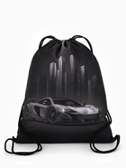 Мешок для обуви «Тачка» Stavia, 43.5×1×36 см, чёрный - фото 809654806