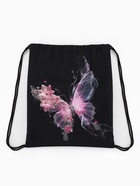 Мешок для обуви «Бабочка» Stavia, 43.5×1×36 см, чёрный - фото 809654828