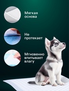 Пеленки впитывающие «Мой выбор», 60×90 см, целлюлозные, набор 30 шт., с наклейкой - Фото 3