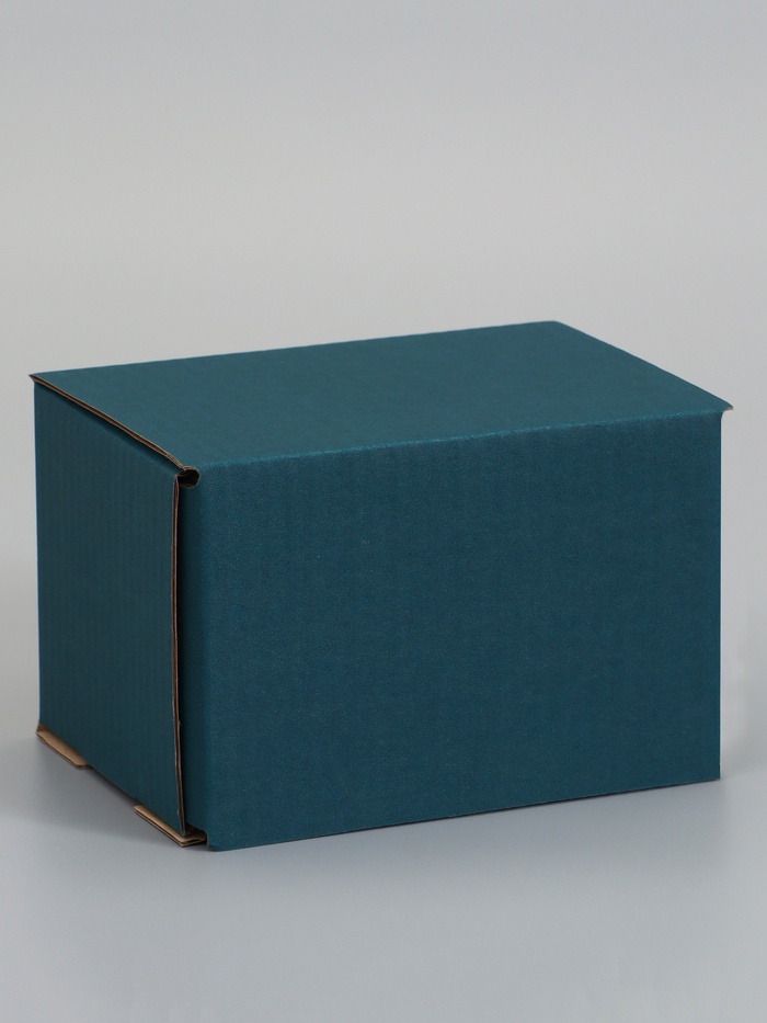 Коробка самосборная, изумрудная, 17 x 12 x 10 см