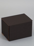 Коробка самосборная, черная, для подарков, хранения и отправки посылок, 17×12×10 см - Фото 2