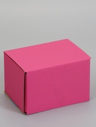 Коробка самосборная, розовая, для подарков, хранения и отправки посылок, 17×12×10 см - Фото 2