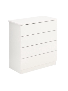 Комод 4 ящика, 700х350х756, Белый