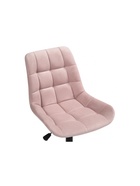 Компьютерное кресло «Честер», 500×600×800 мм, цвет розовый/чёрный - Фото 8