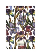 Еженедельник недатированный Bruno Visconti «Ирисы», А5, на резинке - фото 809655206