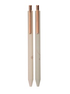 Ручка шариковая автоматическая Bruno Visconti totalbeige, стержень синий, 0.38 мм - Фото 3