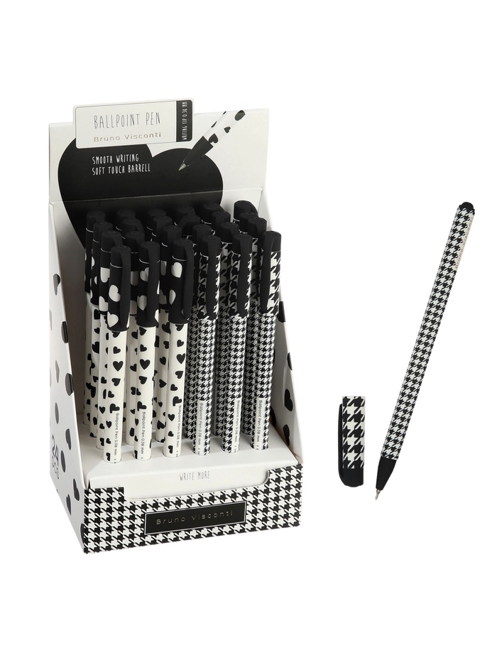 Ручка шариковая Bruno Visconti total beige, стержень синий, 0.5 мм