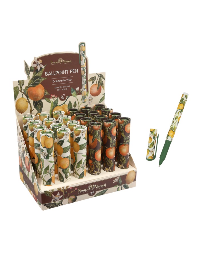 Ручка подарочная шариковая BrunoVisconti dreamwrite «Флора», синяя, 0.7 мм, в тубе