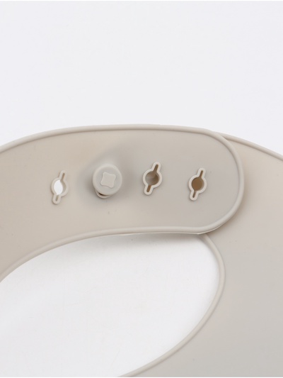Посуда детская силиконовая с прорезывателем, набор 5 предметов, M&B