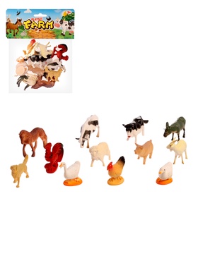 Набор животных «Ферма», 12 предметов 10972409
