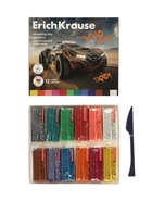 Пластилин 12 цветов ErichKrause Road Beast, со стеком, 180 г - фото 809655531