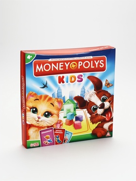 УЦЕНКА Экономическая настольная игра "MONEY POLYS KIDS", 20 карт, 4+ 11034035