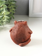 Сувенир "Кот с кружкой", 7х5,5х6,5см МИКС - фото 809655671