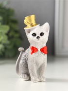Сувенир "Кот в цилиндре", 9х3,5х4,5см МИКС - фото 809655679