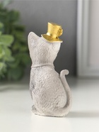Сувенир "Кот в цилиндре", 9х3,5х4,5см МИКС - фото 809655681