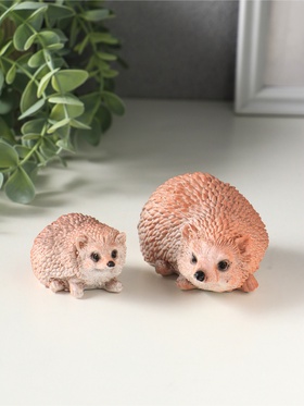 Набор фигурок 2 шт. «Пара ежей»
