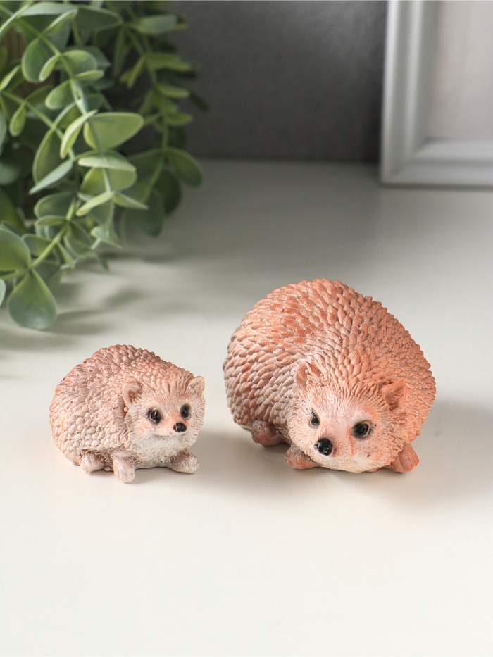 Набор фигурок 2 шт. «Пара ежей»