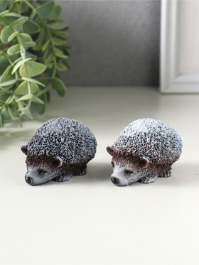 Фигурка «Еж малый», 4×6.5×4 см, МИКС