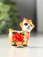 Фигурка фарфор «Козлик Иванушка», 4.8 см, гжель, цветная, МИКС - Фото 2