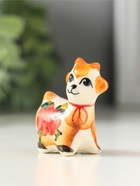 Фигурка фарфор «Козлик Иванушка», 4.8 см, гжель, цветная, МИКС - Фото 5
