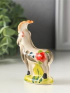 Фигурка фарфор «Козёл Гор», 9 см, гжель, цветная - Фото 4