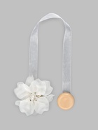 Подхват для штор, на ленте, пара, d=6×26 см, белый - фото 809655843