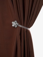 Подхват для штор, на ленте, пара, d=5.5 см, белый - фото 809655855