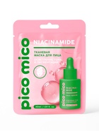 Тканевая маска для лица, с ниацинамидом, 30 мл, PICO MICO - Фото 2