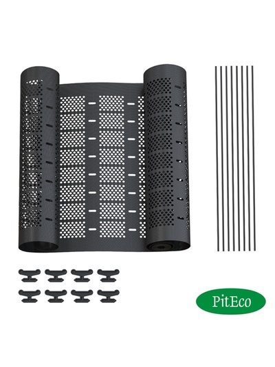 Компостер садовый Piteco K11100, пластиковый, 1000 л, 127×127×90 см, зелёный