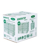 Компостер Piteco с крышкой 600л зелёный - Фото 8