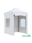 Тент-шатёр садовый Green Glade 2101, 2×2×3 м, полиэстер, стальной каркас, белый - Фото 1
