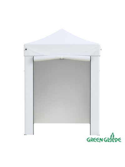Тент-шатёр садовый Green Glade 2101, 2×2×3 м, полиэстер, стальной каркас, белый