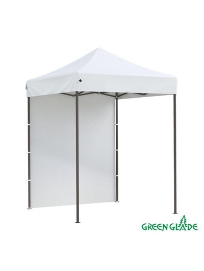 Тент-шатёр садовый Green Glade 2101, 2×2×3 м, полиэстер, стальной каркас, белый