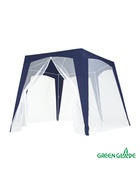 Тент-шатёр садовый Green Glade 10061, 2×2×2.6 м, с москитной сеткой, полиэстер, металлический каркас, синий - Фото 2