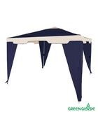 Тент-шатёр садовый Green Glade 1031, 3×3×2.5 м, полиэстер, металлический каркас, синий - Фото 1