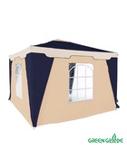 Тент-шатёр садовый Green Glade 1031, 3×3×2.5 м, полиэстер, металлический каркас, синий - Фото 3