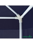 Тент-шатёр садовый Green Glade 1031, 3×3×2.5 м, полиэстер, металлический каркас, синий - Фото 4