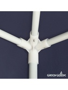 Тент-шатёр садовый Green Glade 1032, 3×3×2.5 м, полиэстер, металлический каркас, синий - Фото 3