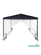 Тент-шатёр садовый Green Glade 1086, 3×3×2.5 м, с москитной сеткой, полиэстер, металлический каркас, синий - Фото 2