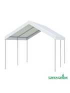 Тент-шатёр садовый Green Glade 3034, 3×4×3.1 м, полиэстер, металлический каркас, белый - Фото 4