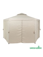 Тент-шатёр садовый Green Glade 1080, 2×2×2 м, полиэстер, стальной каркас, бежевый - Фото 4