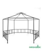 Тент-шатёр садовый Green Glade 1080, 2×2×2 м, полиэстер, стальной каркас, бежевый - Фото 5