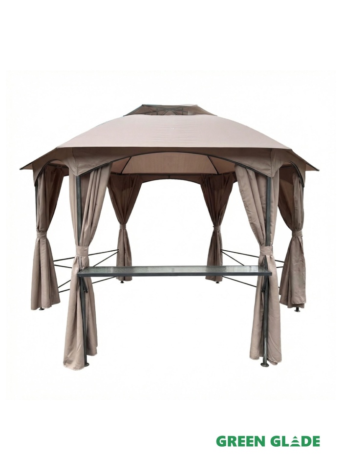 Тент садовый Green Glade 72404 4х2,8х1,95 м полиэстер