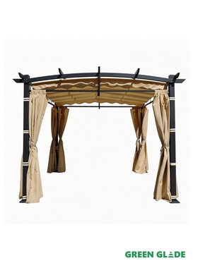 Тент садовый Green Glade 72601 3х3 м полиэстер