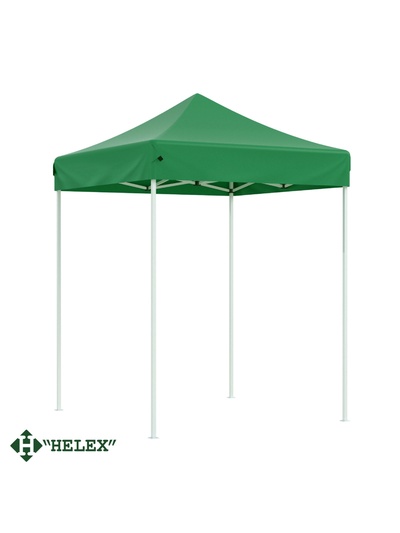 Тент-шатёр садовый Helex 4220, 2×2×3 м, полиэстер, стальной каркас, зелёный
