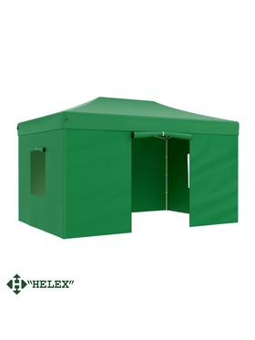 Тент садовый Helex 4336 3x4.5х3м полиэстер зеленый