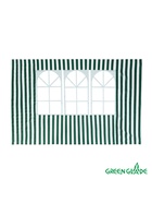 Стенка для садового тента Green Glade 4110, 1.95×2.95 м, полиэстер, с окном, зелёная - Фото 2