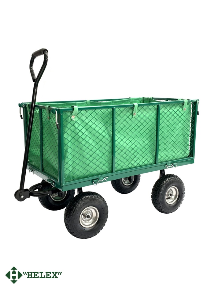 Садовая тележка зеленая G203