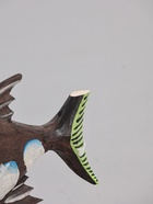 УЦЕНКА Сувенир "Рыба разноцветная" дерево на подставке 40х9х27 см - Фото 3